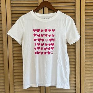 J.Crew Hearts Graphic Tee